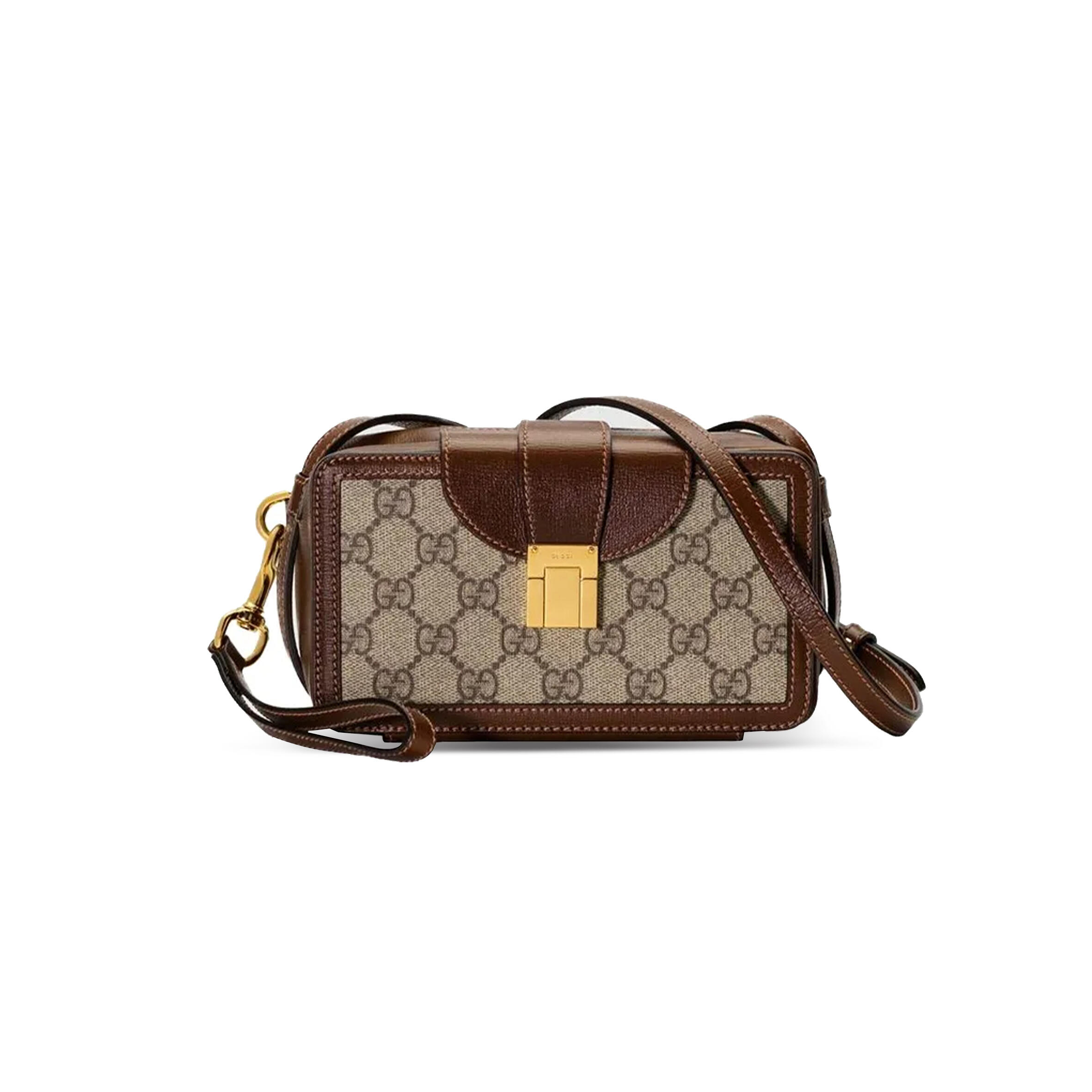 GUCCI MINI BAG WITH CLASP CLOSURE 614368 (18*10.5*6.5cm)